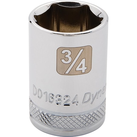 Dynamic 1/2" Drive, 3/4" SAE Socket, 6 Points D016324